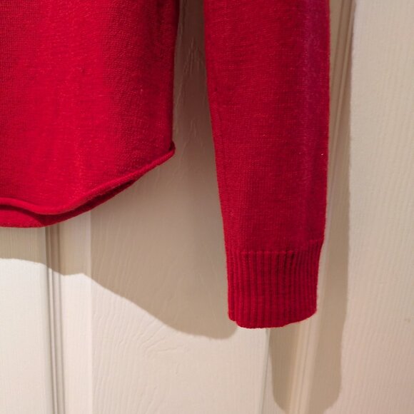 Ellen Tracy Merino Wool Long Sleeve Crew Neck Sweater - Picture 5 of 6